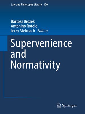 cover image of Supervenience and Normativity